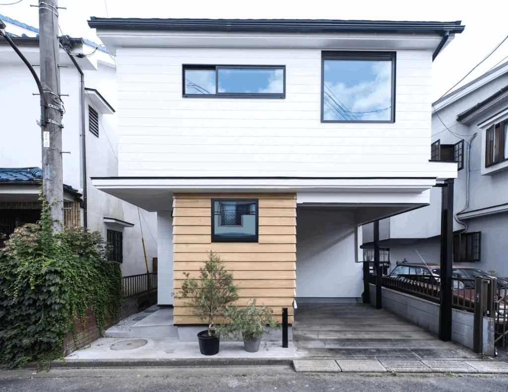 東京都青梅市 保坂建設の注文住宅外観デザイン事例