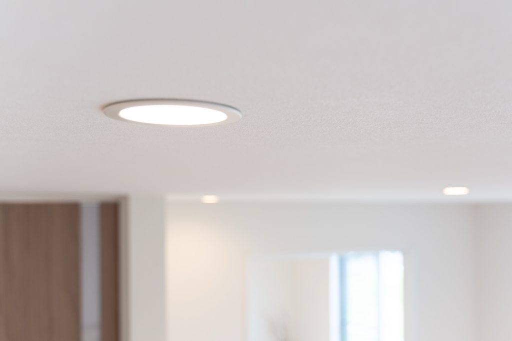 リビングのダウンライト